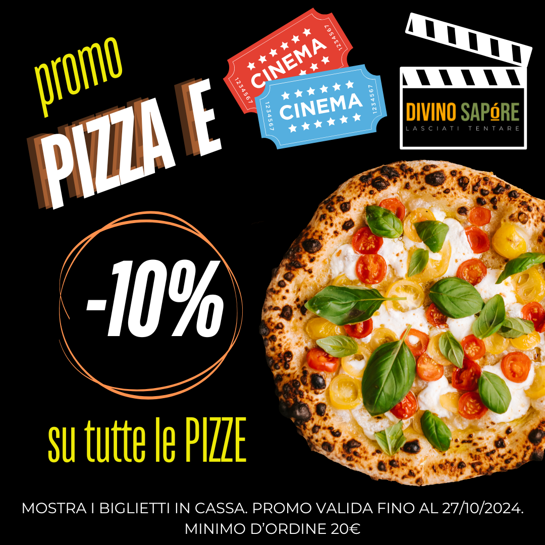 Promo Pizza e Cinema